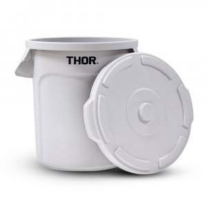 ڿǥTRUST ȥ饹 / Thor Round Container With Lid DC "38L / Light gray" 饦ɥƥ