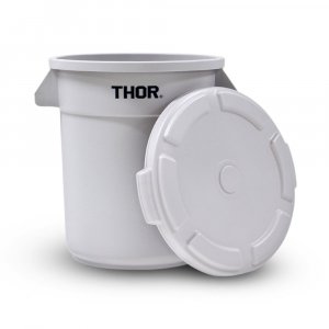 ڿǥTRUST ȥ饹 / Thor Round Container With Lid DC "23L / Light gray" 饦ɥƥ