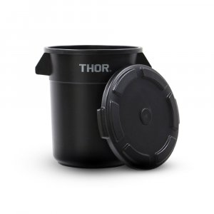 ڿǥTRUST ȥ饹 / Thor Round Container With Lid DC "12L / Black" 饦ɥƥ