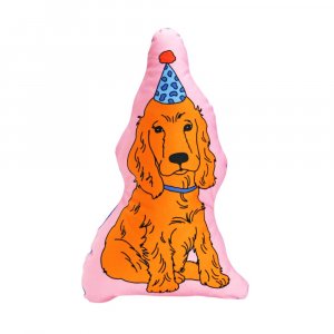 MIDORI KOMATSU ߥɥꥳޥ / The Enjoy C&D Club Cushion "Dog / Pink" ɥåå