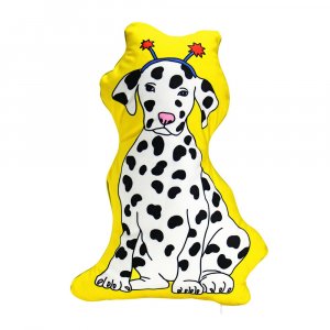 MIDORI KOMATSU ߥɥꥳޥ / The Enjoy C&D Club Cushion "Dog / Yellow" ɥåå