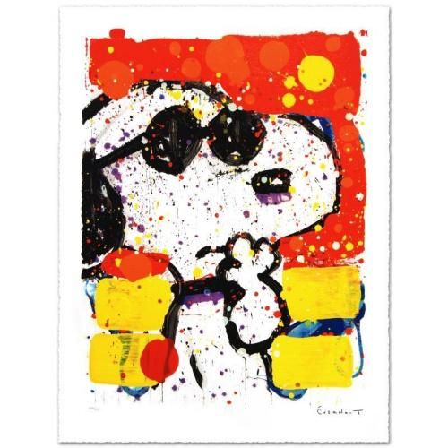 TOM EVERHART SNOOPY IN PAINTINGS トム・エバハート 作品集 イラスト 