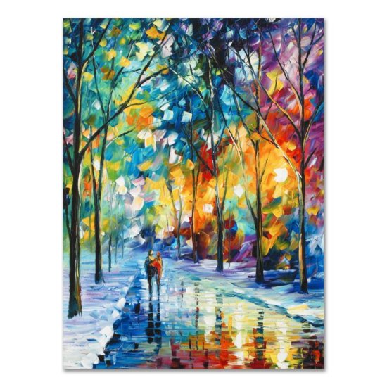 レオニード・アフレモフ 『Under the Gaze』 ジークレー 本物証明書付き Leonid Afremov Giclee