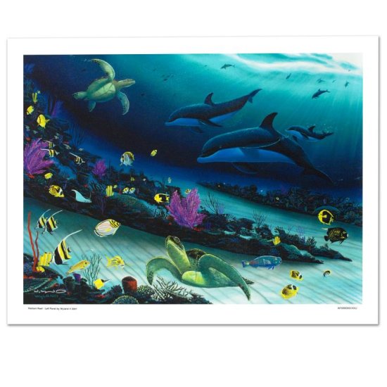 ワイランド 『Radiant Reef』 ジークレー 本物証明書付き Wyland Giclee