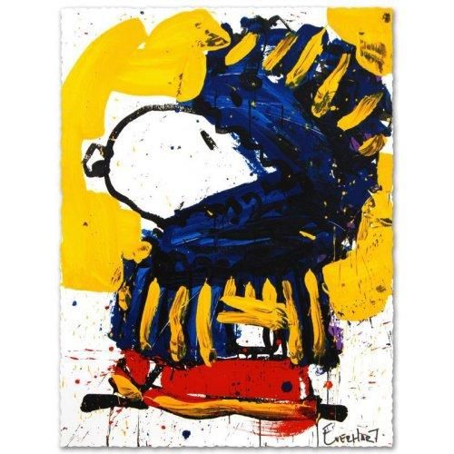 トム・エバハート 『March Vogue』 スヌーピー リトグラフ ピーナッツ Tom Everhart Snoopy Peanuts