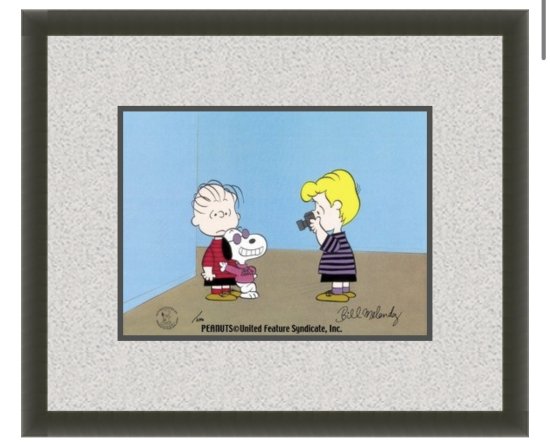 ピーナッツ オリジナル制作セル画 『Joe Cool』 限定250 本物証明書付属 スヌーピー Peanuts Snoopy