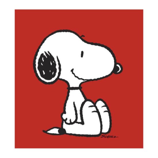 ピーナッツ65周年 オフィシャル作品 『Snoopy: Red』 限定175部 キャンバスにジークレー スヌーピー Peanuts Snoopy 絵画