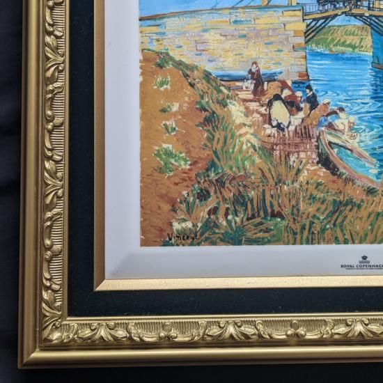 ロイヤルコペンハーゲン　陶板 ロイヤルコペンハーゲン陶板画：リスベート・ツヴェルガー