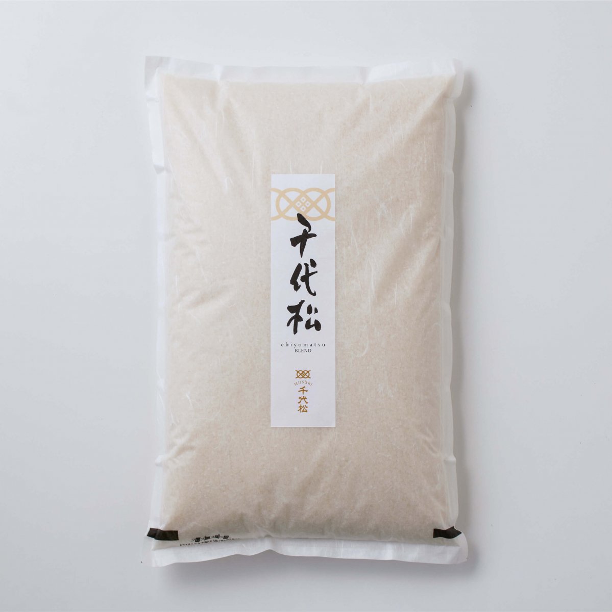 <p>千代松<br>オリジナルブレンド米<br><span class="rice-small">(ご自宅用 5kg)</span></p>