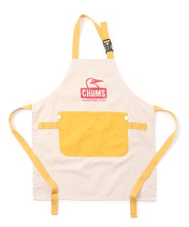 Kid's Booby Face Apron  (Natural/Yellow)