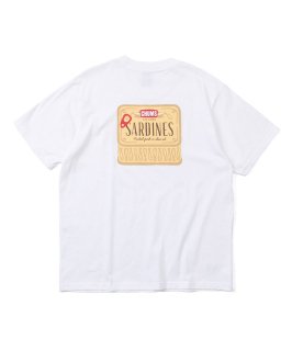 CHUMS Sardines T-Shirt (White)  (White)