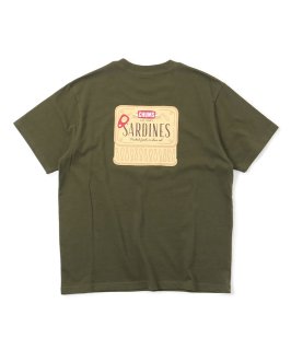 CHUMS Sardines T-Shirt (Khaki)  (Khaki)