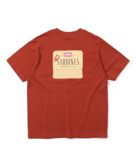 CHUMS Sardines T-Shirt (Brown)  (Brown)
