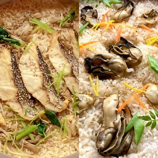 炊き込みご飯の素2種セット(真鯛・牡蠣)