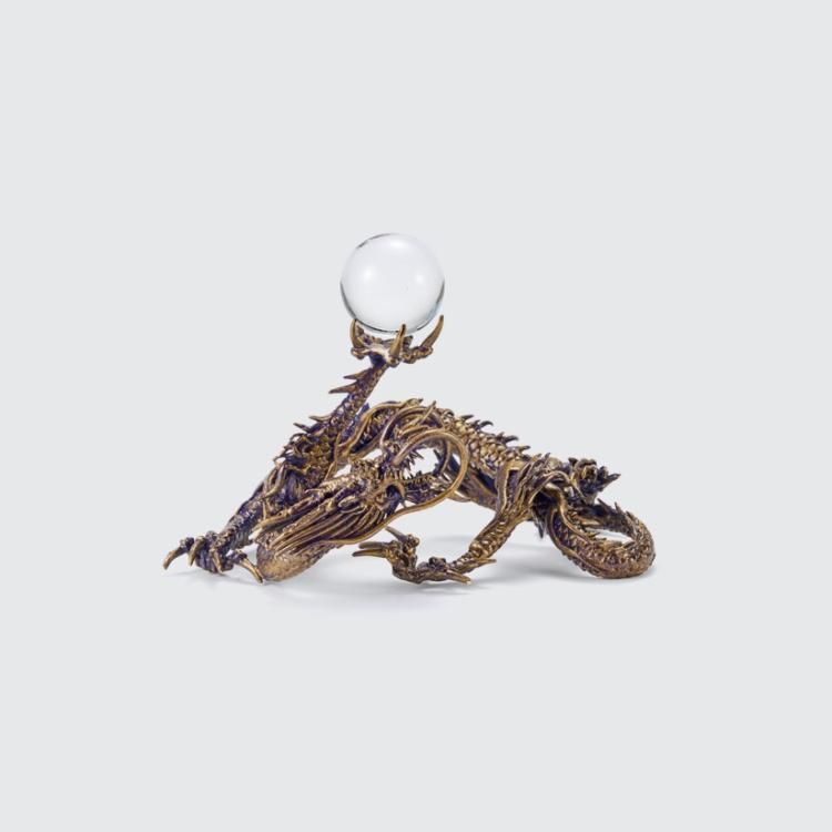 臥龍 紫紺【限定】（がりゅう） - 龍の小物・置物・香炉 GARYU