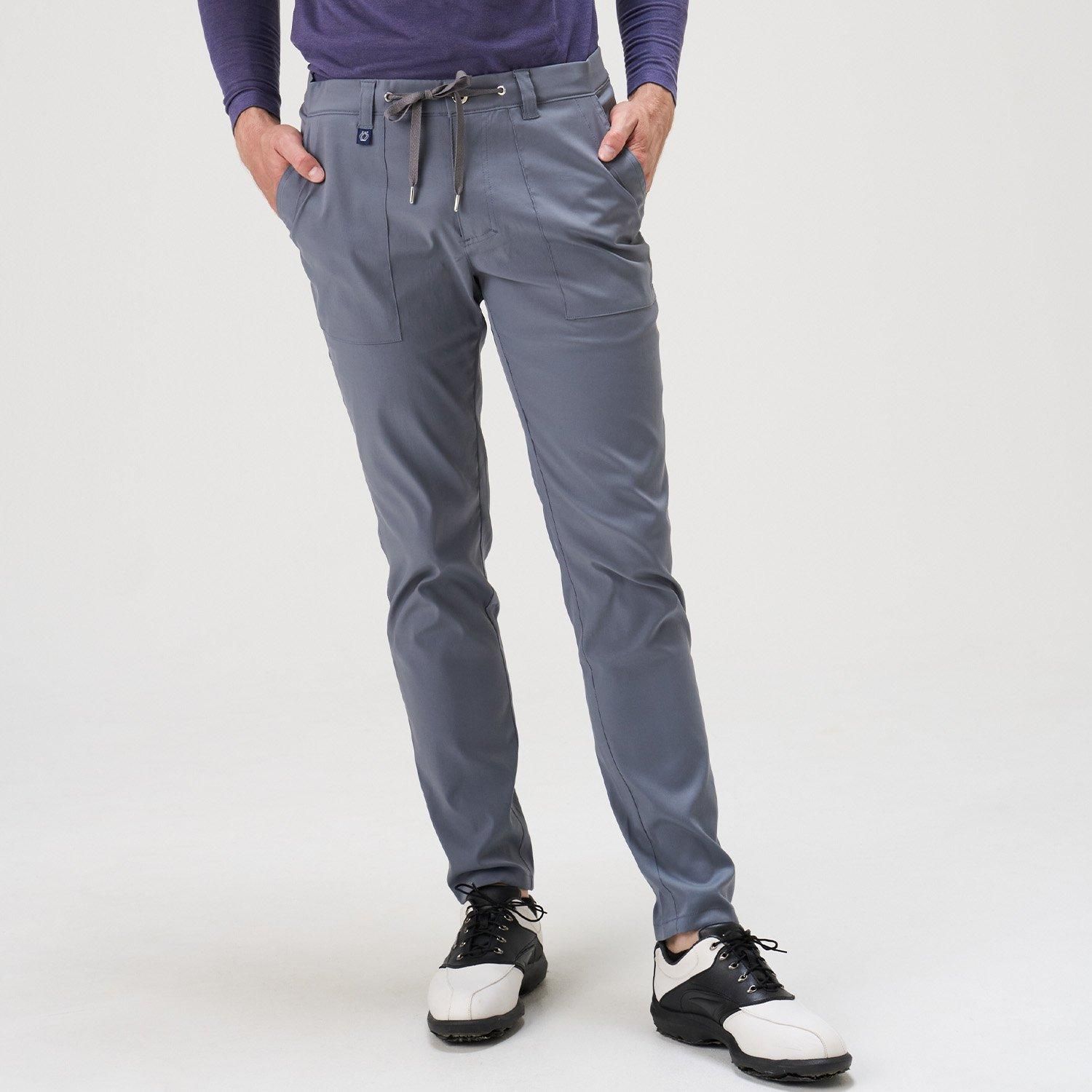 新品＊セントクリストファー フィットパンツ 撥水 ストレッチ グレー 42 撥水チノパンツ