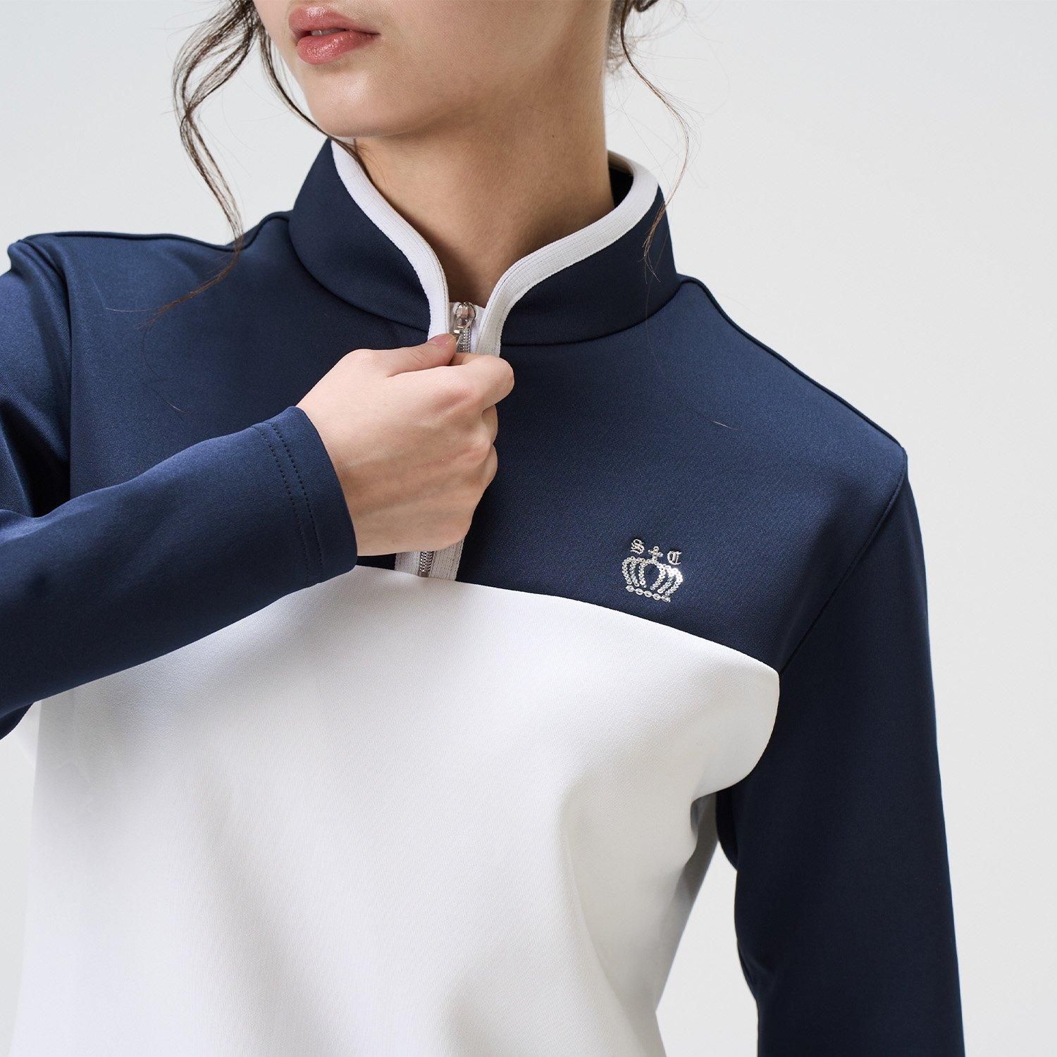 Cornier - ハーフジッププルオーバー Luvourdays｜ハーフ ジップ HALF ZIP プルオーバー スウェット