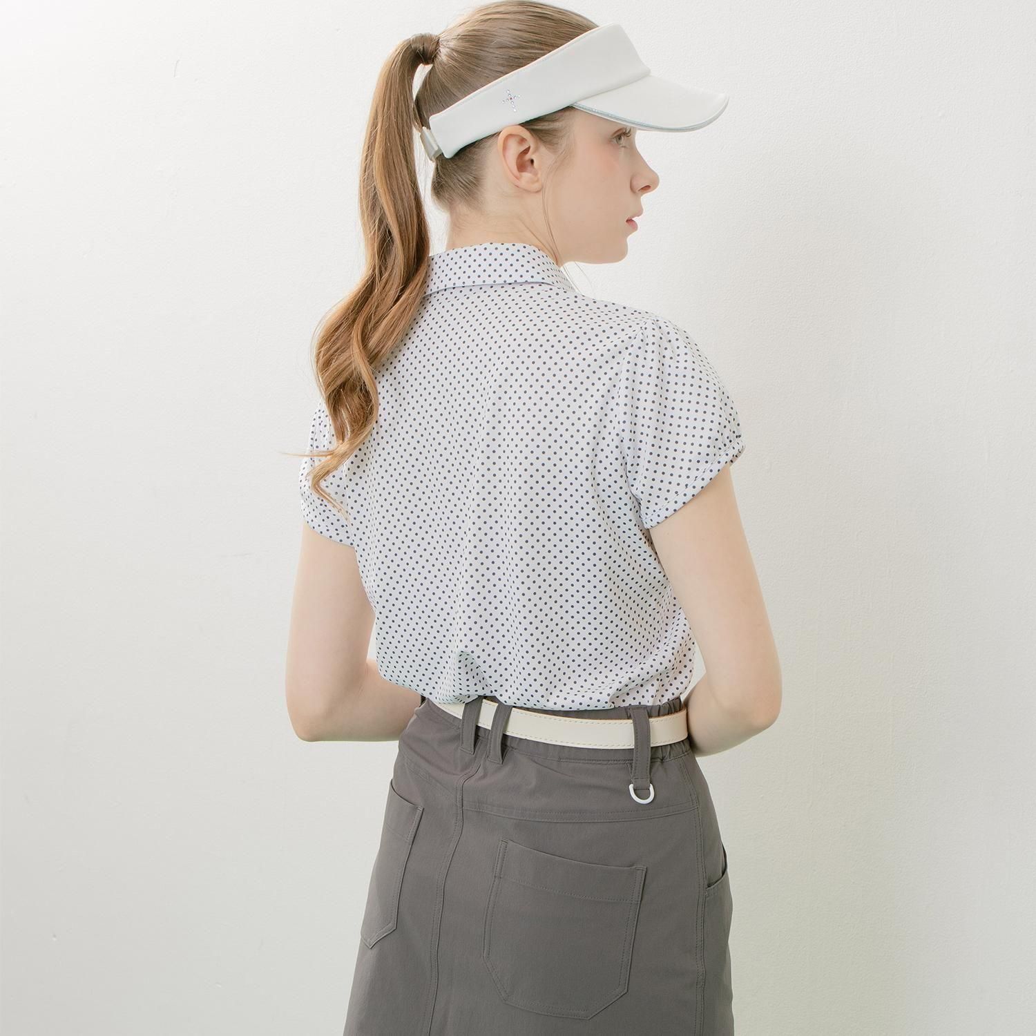 Bristol ドット柄シャツ Lサイズ Bristol ドット柄シャツ Lサイズ ドットプリント柄シャツ