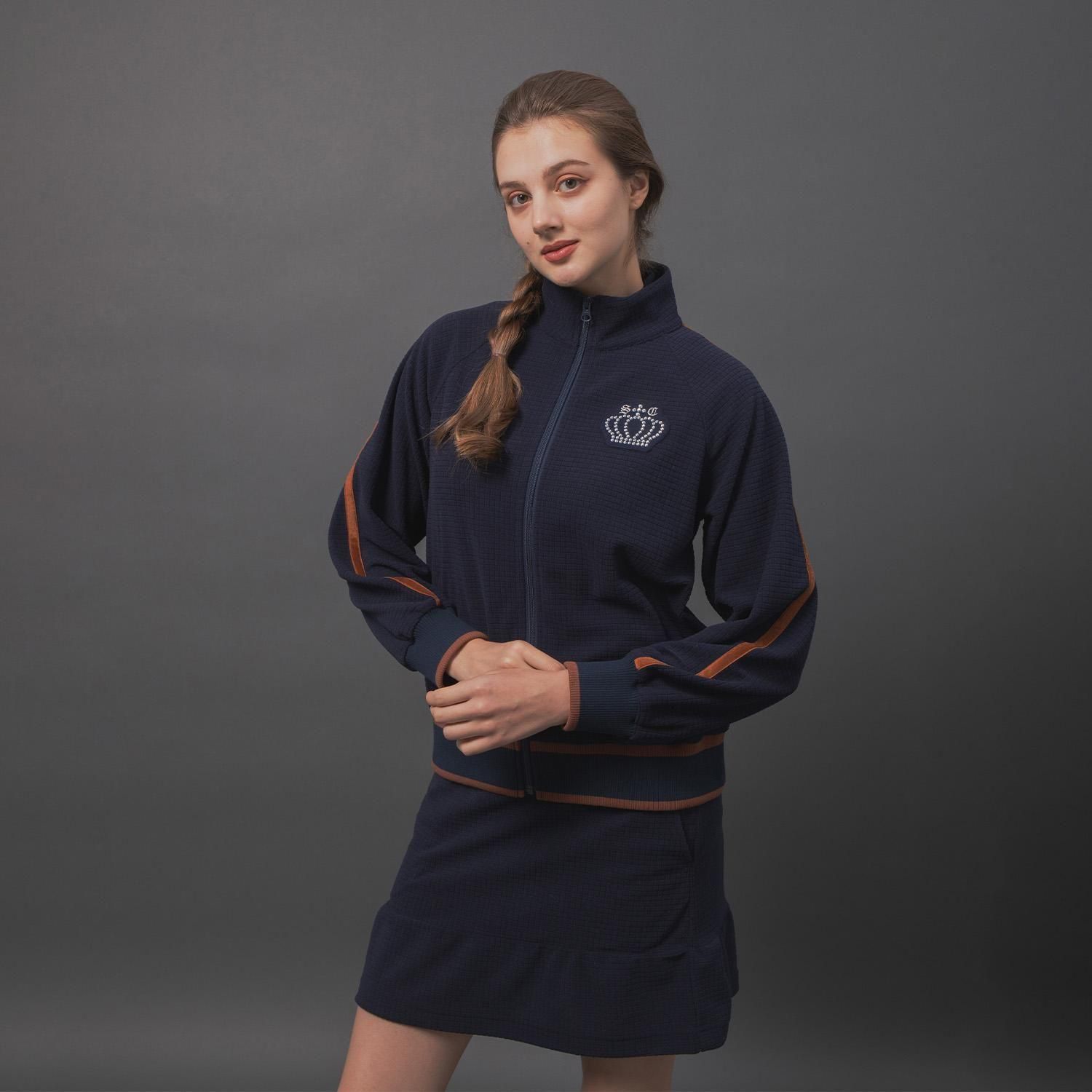 セントクリストファー チェック柄 トップスとプリーツスカートセット