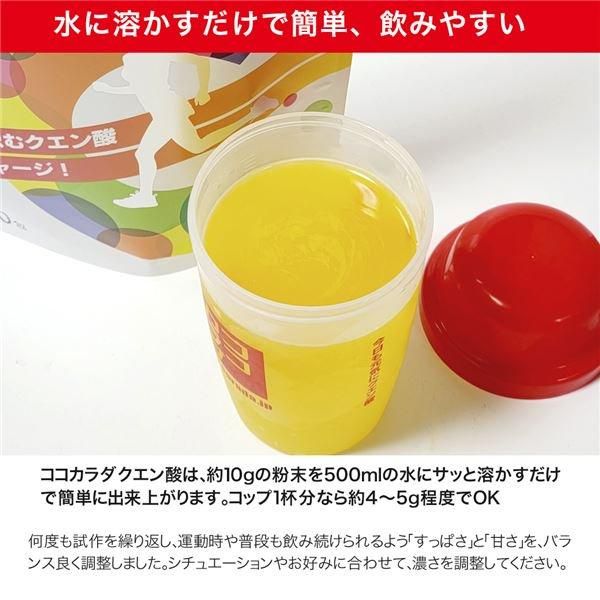 ココカラダ　クエン酸10包　3個 ココカラダ NEW クエン酸 粉末飲料 500ml用 10g×30包