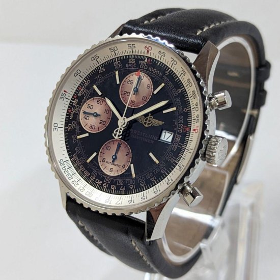 ブライトリング オールド ナビタイマー クロノグラフ 自動巻き メンズ 腕時計