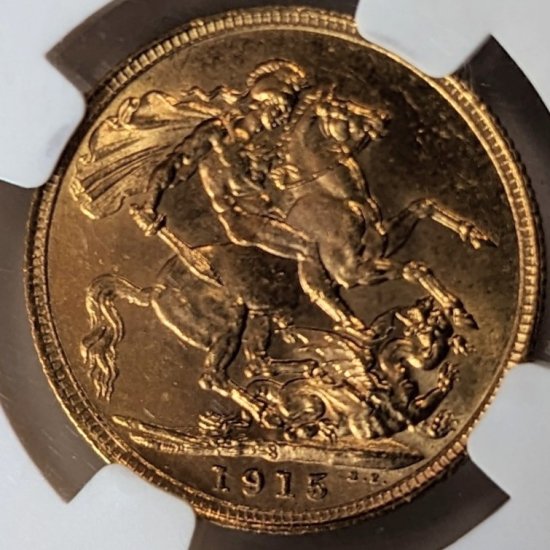 英国 1911年 ジョージ5世 ソブリン金貨 - その他