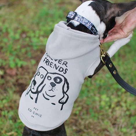 FOREVER FRIENDS TANK HOODIE - PET SO CHIC