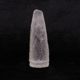 ガネッシュヒマール産 ヒマラヤ水晶ターラ菩薩像
