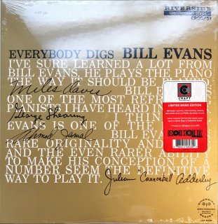 BILL EVANS / EVERYBODY DIGS BILL EVANS(RSD)