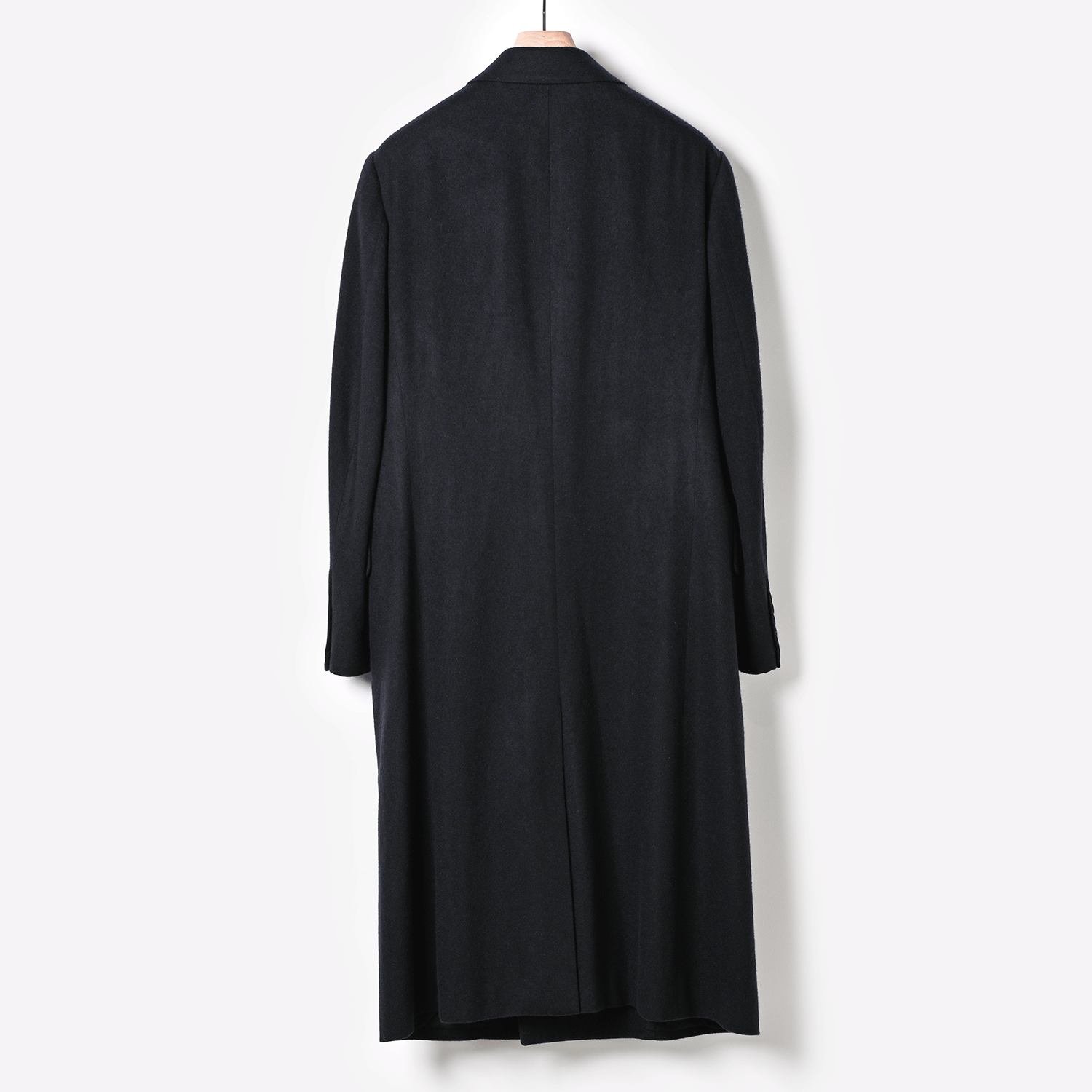 美品 dolcis カシミア 100% ダブル チェスターコート 黒 M 日本販売