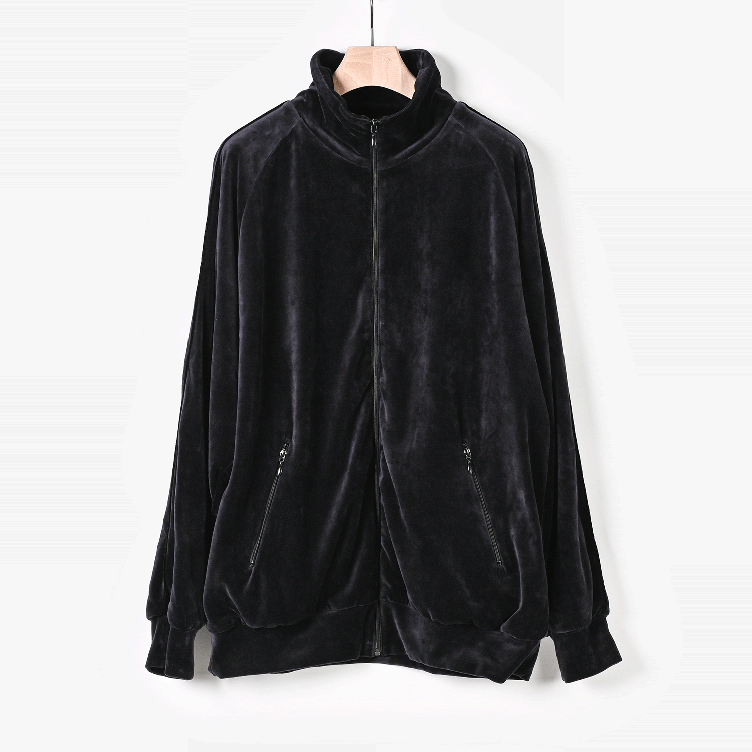 W03-05009【美品】comoli ベロアジャージ トラックジャケット