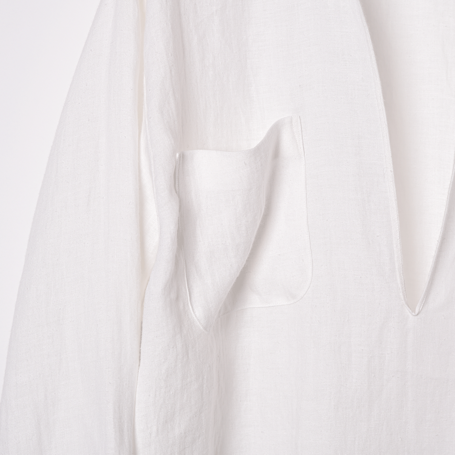 COMOLI | カナパプルオーバーシャツ（white）- BARD