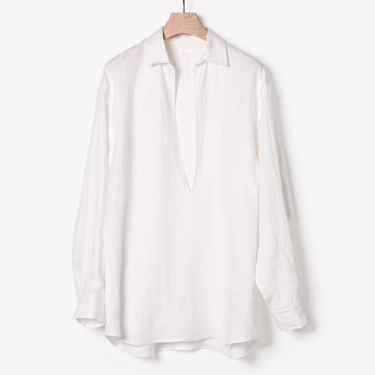カナパプルオーバーシャツ（white）
