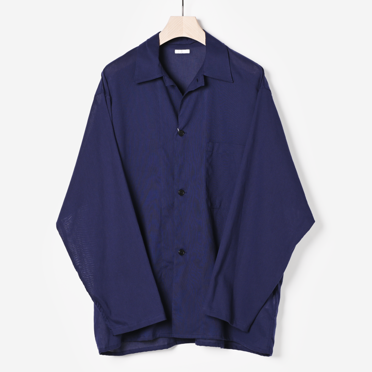 空紡オックスシャツジャケット（blue）
