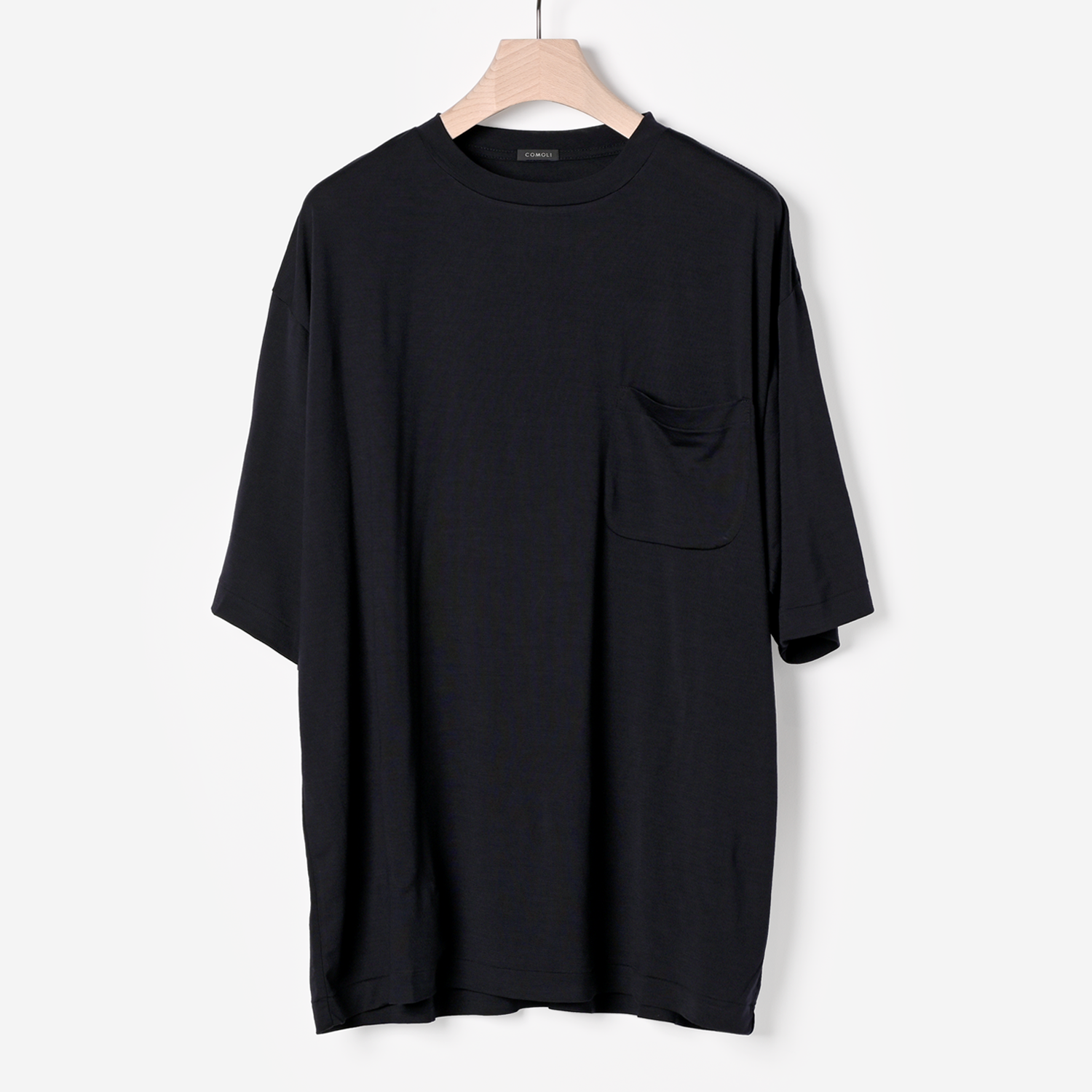 comoli X01-05013 2 シャツ　サマーウール天竺 Tシャツ　コモリファッション