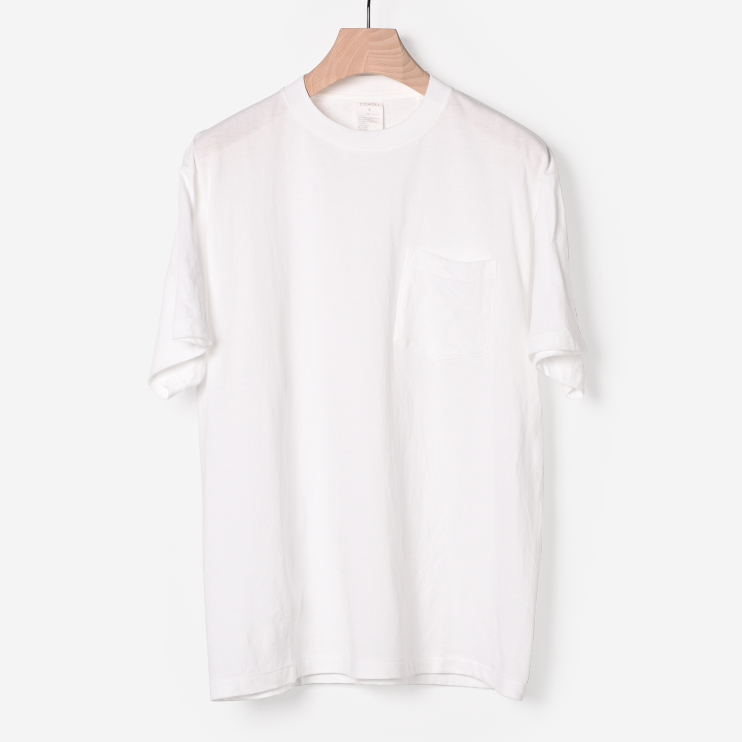 SURPLUS Tシャツ comoli 23ss サープラス ホワイト www.krzysztofbialy.com