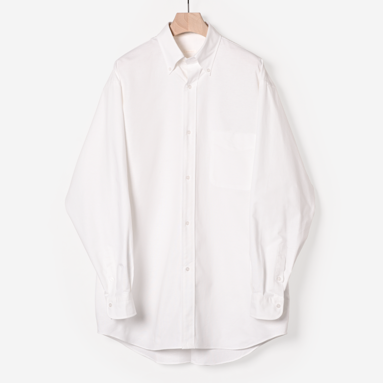 オックスBDシャツ（white）