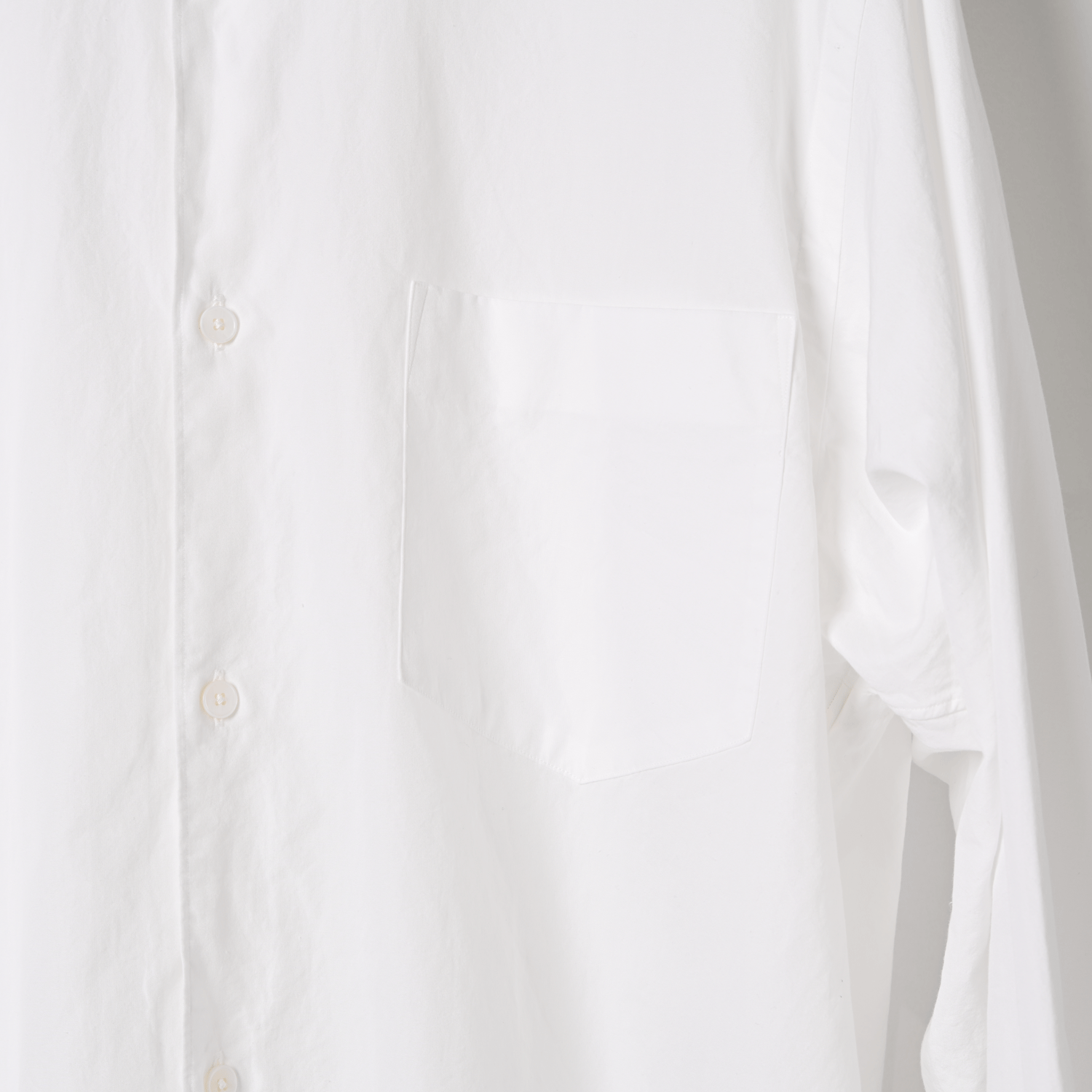 COMOLI | コモリシャツ（white）- BARD