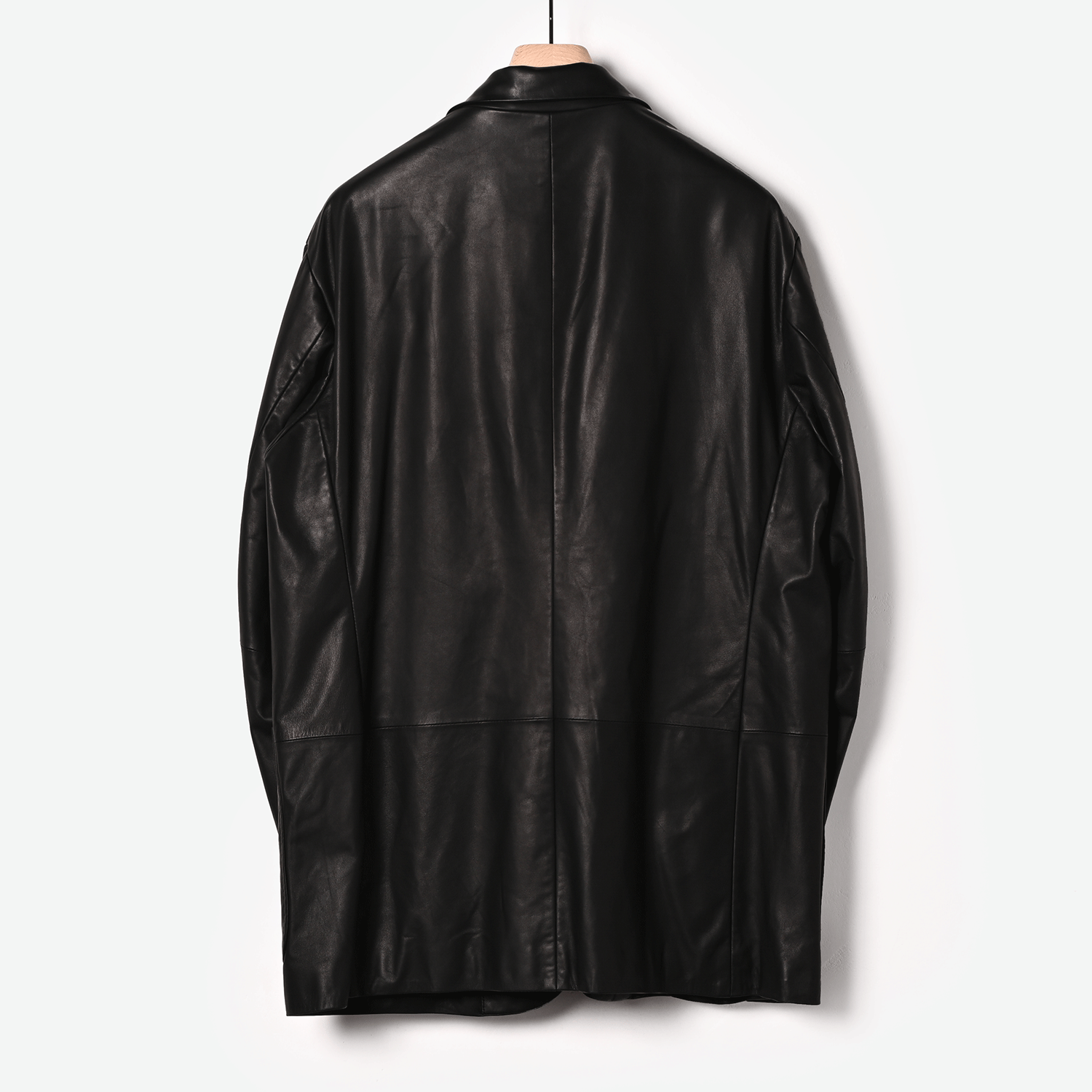 COMOLI | シープスキン2Bジャケット（black）- BARD