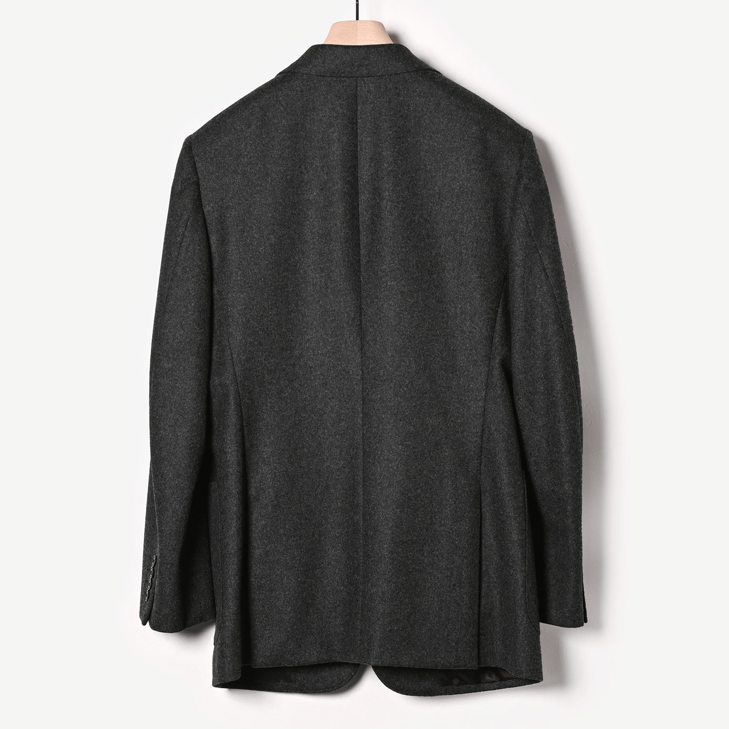 COMOLI | FOXフランネルスーツ（charcoal） - BARD