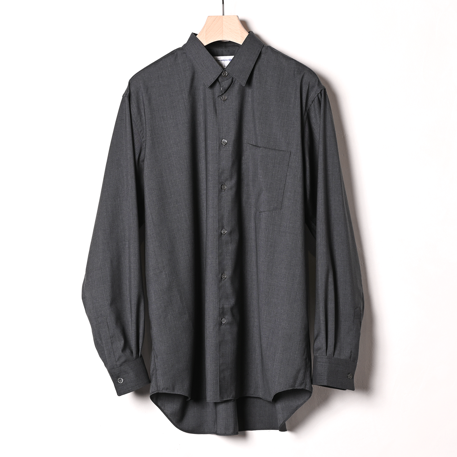 COMME des GARCONS SHIRT FOREVER | FZ-B301-051 WIDE CLASSIC（light grey）- BARD