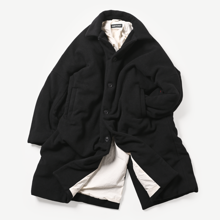 BIG BLOBBY COAT - KASPERblack