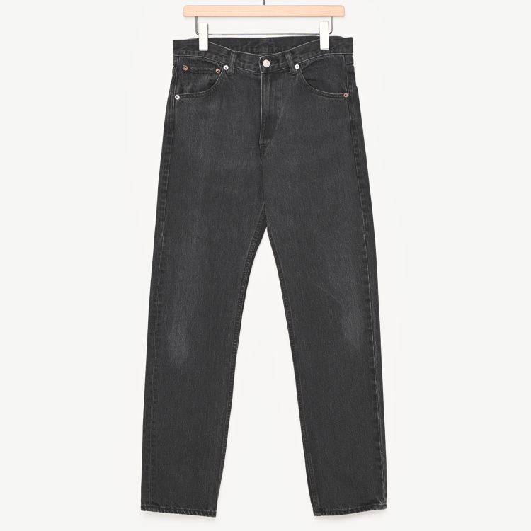デニム5Pパンツ(fade black)