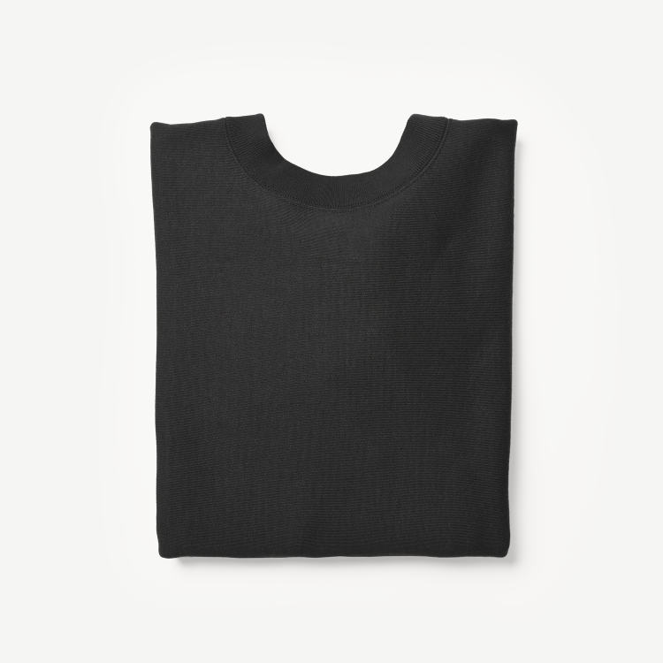 0186 COTTON JUMPER (black)