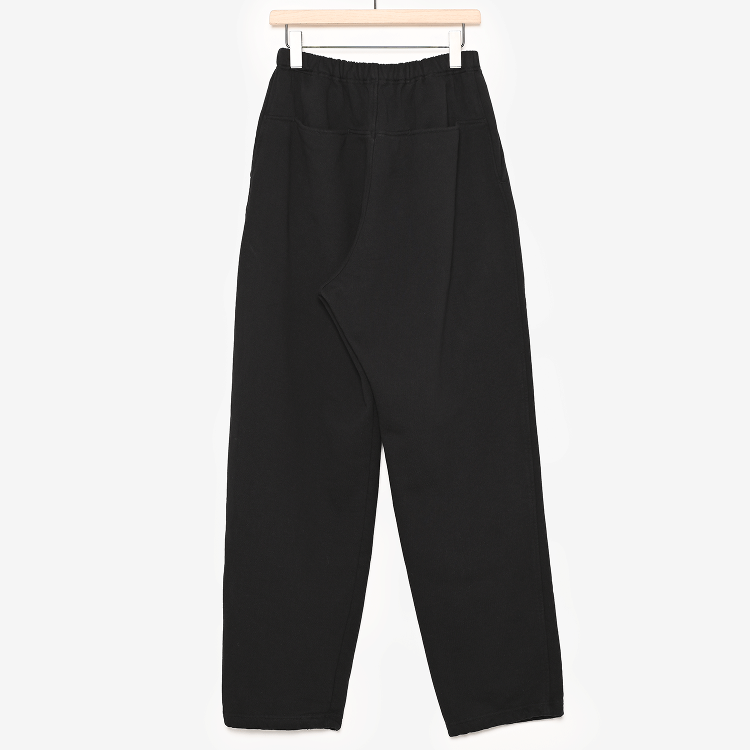 COMOLI コモリ コットン吊裏毛 パンツ 3 ブラック 黒 スウェットパンツ