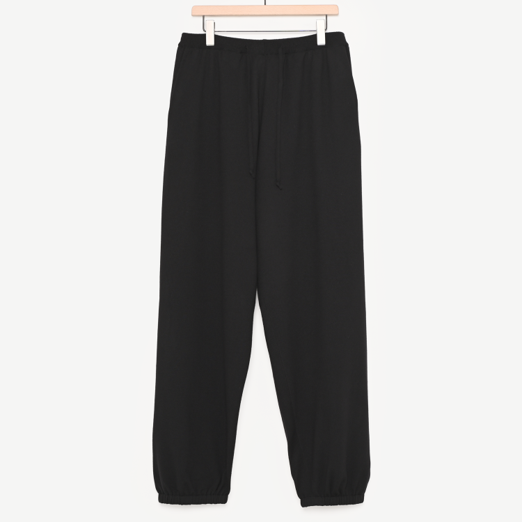ウールニットパンツ(black)