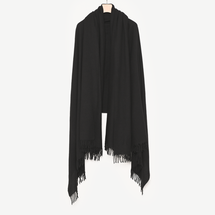 カシミヤストール(black)