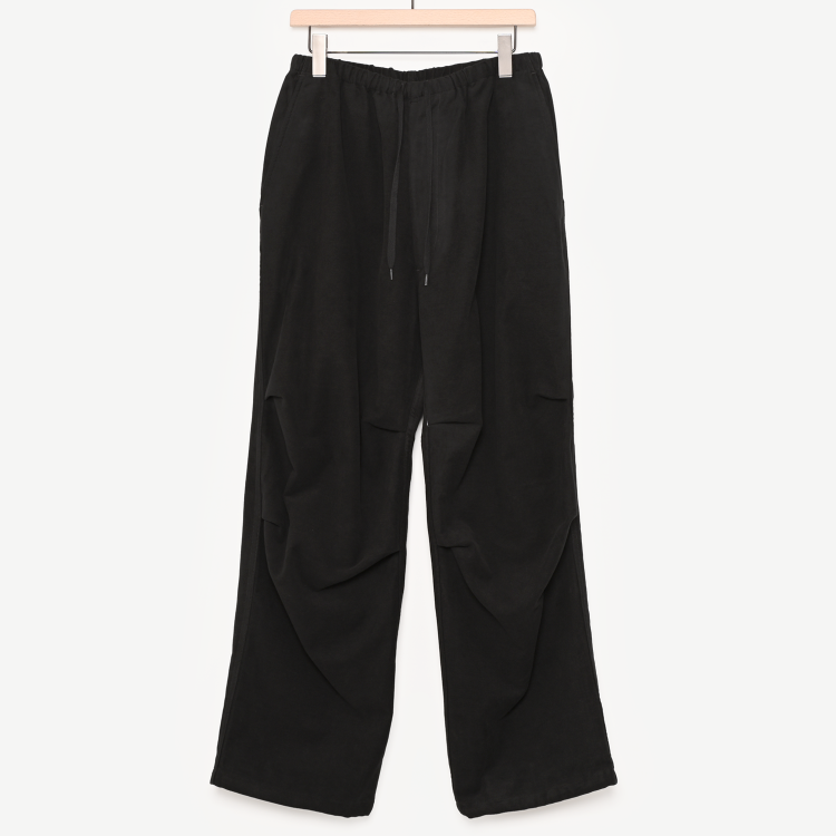 モールスキンニータックパンツ(black)