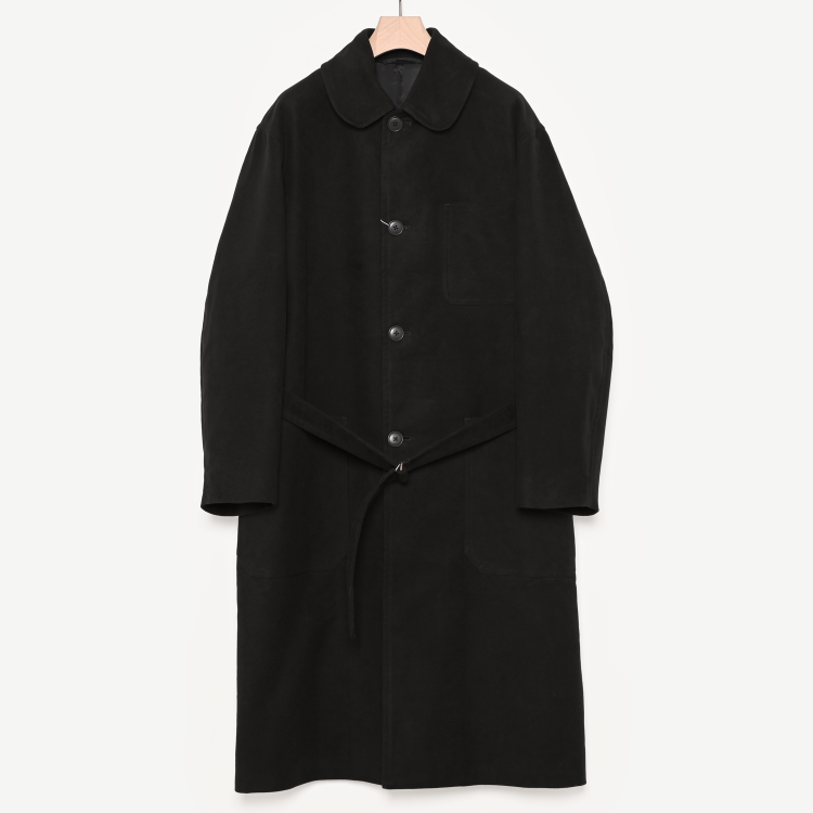 モールスキンミリタリーコート(black)