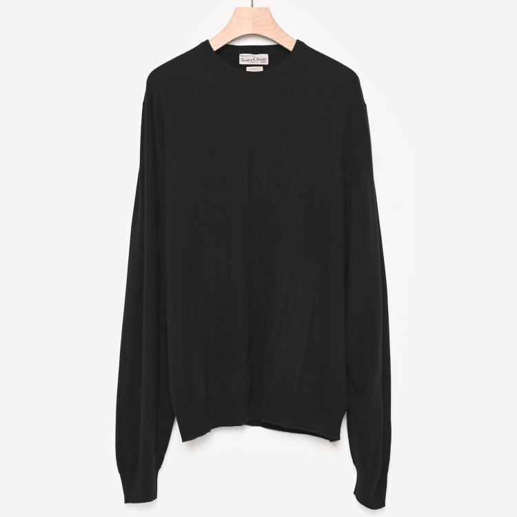 SCOTT&CHARTERS롼ͥå˥åȡblack